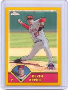 Kevin Appier 2003 Topps Chrome GOLD REFRACTOR Ser#d 270/449 Angels - Bild 1 von 1