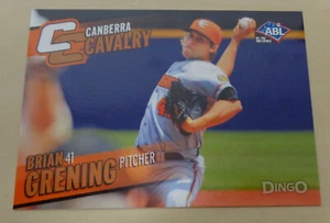 2014 BRIAN GRENING Aussie Baseball-Canberra Cavalry-Southern Maryland Blue Crabs - Picture 1 of 2