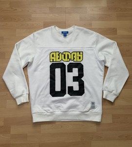 Las mejores ofertas en Adidas Suéteres blanco cuello redondo para hombres |  eBay