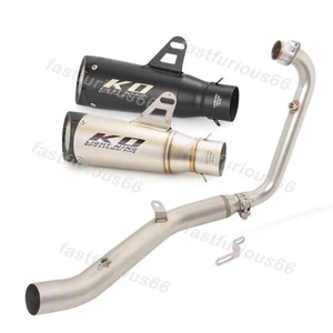For LIFAN KP mini150 15-23 Exhaust Muffler Header Pipe Stainless Steel Slip On - Picture 1 of 13