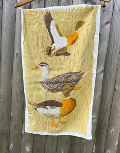 Ente Stockente Vintage Geschirrtuch Lois lang 27x16 Küche - Bild 1 von 4