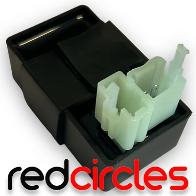 RED CIRCLES PIT BIKE 6 PINES UNIDAD CDI (DOBLE CONEXIÓN) se adapta a 140cc 150cc 160cc PITBIKES