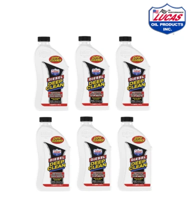 Lucas Oil Diesel Deep Clean Fuel System Cleaner 2 Qt - Full Case 6 Pack 10873 - Image 1 of 3