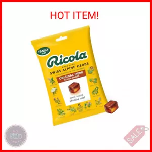 Ricola Original Herb Cough Drops, 45 Count, Cough Suppressant & Throat Relieving - Picture 1 of 2
