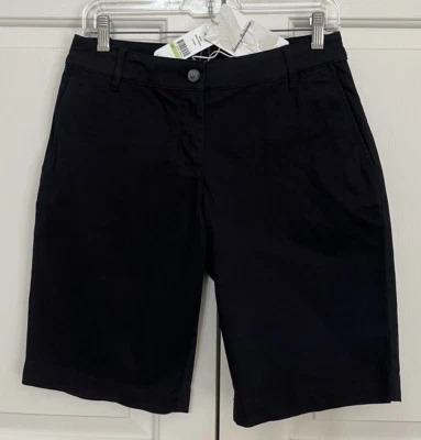 NWT Tommy Bahama size 4 Boracay Bermuda black Stretch Shorts $84.50 womens - Image 1 of 4