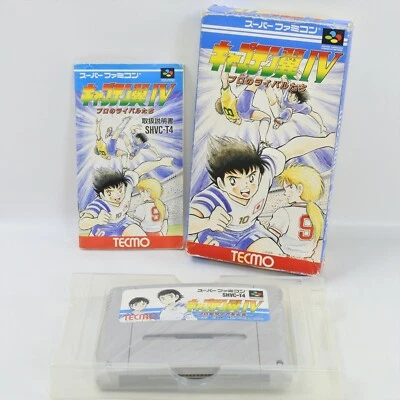 CAPTAIN TSUBASA IV 4 Super Famicom Nintendo 5408 sf - Image 1 of 4
