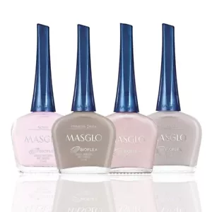 Masglo Regular Nail Polish Set Nude S 4 Pcs 15 ml/0.5 fl oz - Picture 1 of 1