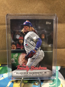 2019 Topps Update Vladimir Guerrero Jr The Family Business #/299