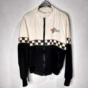 RARE 80s Squirt ESPN Cotton Racing Jacket Australian Grand Prix Zip-up Mens XL - Picture 1 of 8
