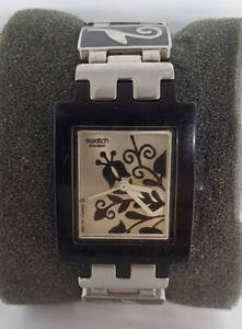 Vintage Swatch Wrist Watch Silver Tone Watch Band AG 2004 - Picture 1 of 6