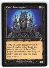 Cabal Interrogator *Uncommon* Magic MtG x1 Scourge MP