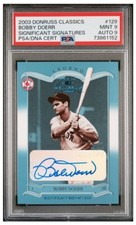 2003 Donruss Classics Significant Signatures #129  Bobby Doerr /25 PSA 9 Auto 9
