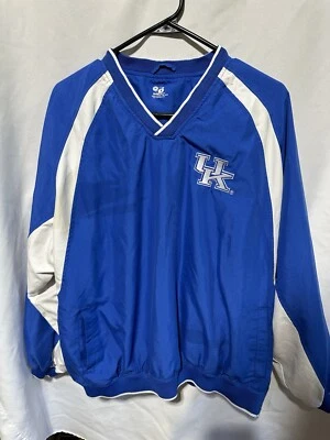Pullover cortavientos vintage de la Universidad de Kentucky del Reino Unido talla M para hombre Foto 1 de 3