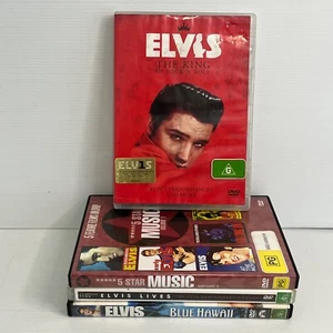 Elvis Presley DVD Movies Bulk Lot x4 DVD Bundle Blue Hawaii Elvis Lives - Imagen 1 de 10