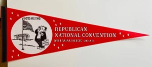 2024 Republican National Convention pennant 12x30 - Picture 1 of 2