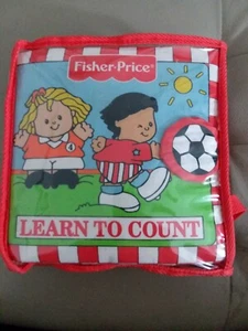 Fisher-Price Learn To Count Little People Playset Book -the book that stands up! - Picture 1 of 2