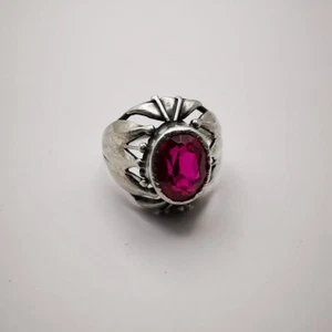 875 sterling silver ring, classic jewelry for women's size 7.5 - Picture 1 of 7