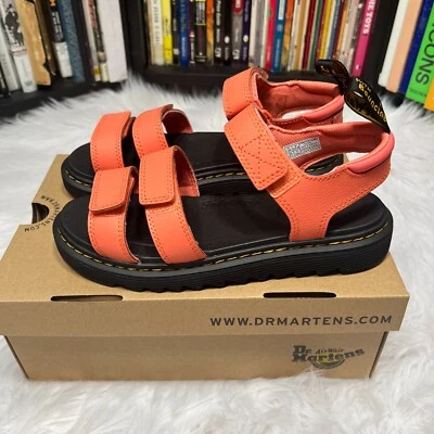 SANDALIAS DR MARTENS KLAIRE ATHENA CORREA DE CUERO NIÑOS CORAL JUNIOR 30697695 Foto 1 de 4