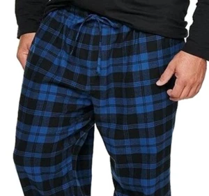 Neu Herren Flanell Lounge Schlaf Pyjama PJ Sonoma Hose Kordelzug 2 Taschen Neu mit Etikett - Bild 1 von 3