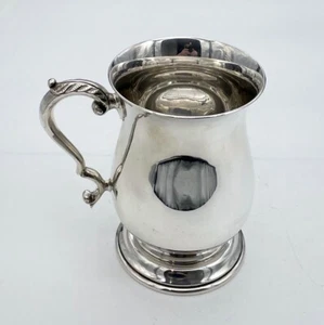 Moderner Sterlingsilber Pint Becher Sheffield 1961 Walker & Hall - Bild 1 von 11