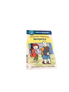 Freckleface Strawberry: Backpacks! by Julianne Moore (Step into Reading) HC - Picture 1 of 9