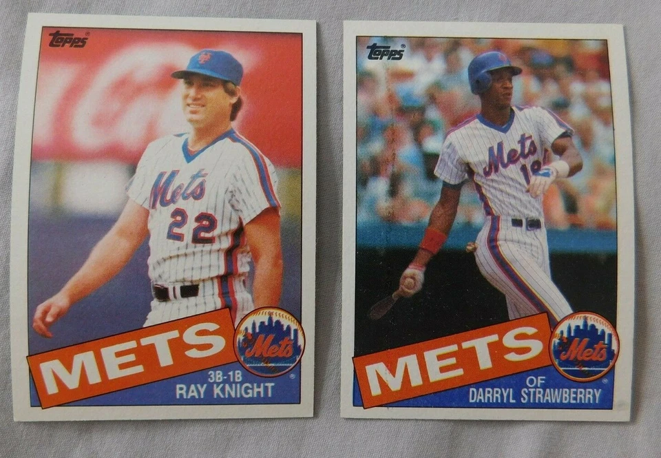 1985 Topps New York Mets Baseball Card Pick one - Image 1 of 1