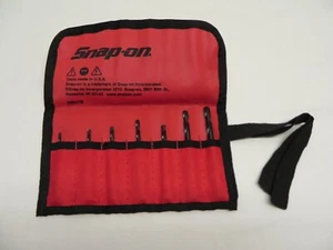 Snap-On DBH7B 7 Piece Hex Shank Machine Length Drill Bit Set Made In USA - Bild 1 von 11