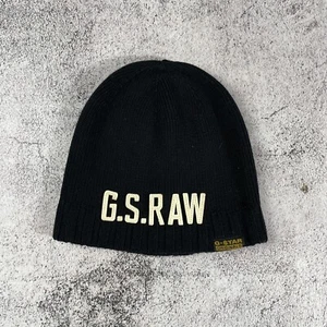 G Star Raw Big Logo Beanie Hat - Picture 1 of 5