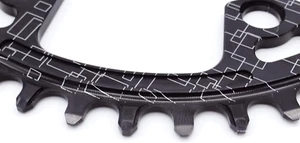 Response TTT- Thick Thin Thick - 1X Narrow Wide Chainring 110 BCD X 40T/42T - Picture 1 of 3