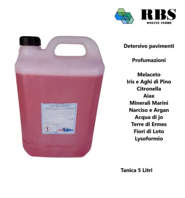 Detersivo Pavimenti detergente liquido multiuso tanica da 5 litri per pulizia - Immagine 1 di 2