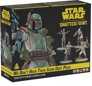 Star Wars Shatterpoint: We Don't Need Their Scum Unit Pack - Picture 1 of 6