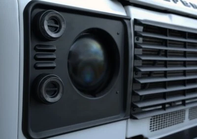 Glohh GL-2x Smoked Land Rover Defender Modern Front LED 4x Light Upgrade Kit - Image 1 of 4