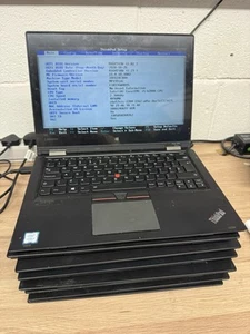 JOB LOT 8 x Lenovo ThinkPad Yoga 260 Laptops 6th Gen i5 4GB RAM No SSD Tested L3 - Picture 1 of 23