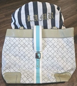 Gorgeous Vintage Y2K L. A. M. B. Tote Bag - Gwen Stephani Design - Rare!  - Picture 1 of 9