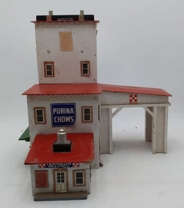 Custom O Gauge Purina Chows Feed & Supply Wooden Building - Picture 1 of 5