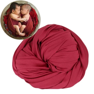 Newborn Photography Stretch Wrap Boy Girl Baby Wraps Photography Props Baby P... - Imagem 1 de 4
