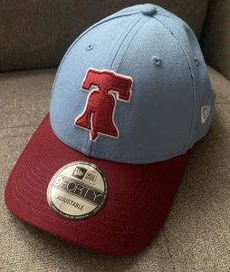 Philadelphia Phillies Bell Baseball Hat NBA new Era 9 Forty Adjustable NWT - Picture 1 of 5