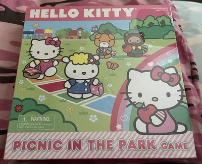 Pressman Hello Kitty Picnic In The Park Game Ages 3+ 2 - 4 Players #4652 - Image 1 of 4