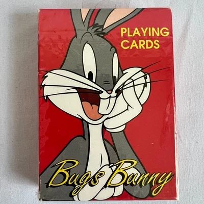 Bugs Bunny Looney Tunes Cartas Retro 1996 Baraja Sellada Warner Bros De Colección Foto 1 de 4