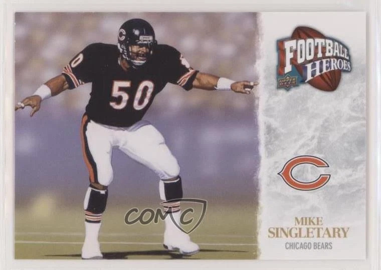 2009 Upper Deck Football Heroes Mike Singletary #425 HOF - Image 1 of 2