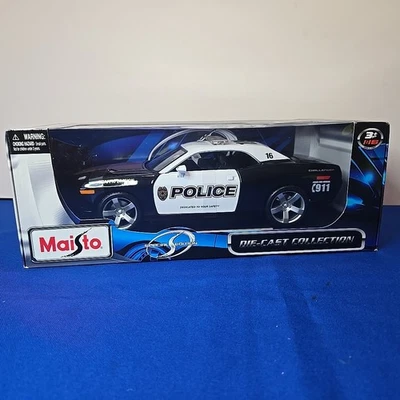 Dodge Challenger Concept Police Diecast 2006 edición especial Maisto escala 1:18 Foto 1 de 4