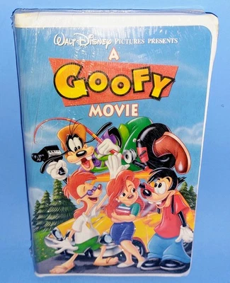 A Goofy Movie Walt Disney 1995 VHS Clamshell Home Video Rare Sealed - NEW Foto 1 de 4