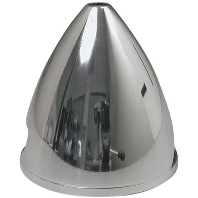 Great Planes GPMQ4556 Spinner 3" Aluminum w/Aluminum Backplate - Image 1 of 1