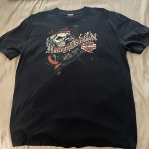 Harley Davidson Motorcycles Barnett HD El Paso Graphic T-Shirt Size 2XL - Picture 1 of 6