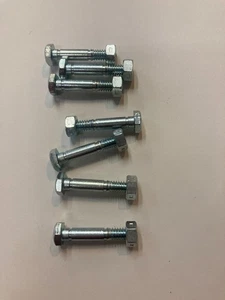 Set of 7 Stens 780-039 Snowblower Shear Bolts & Nuts John Deere AM123342 /Ariens - Picture 1 of 1