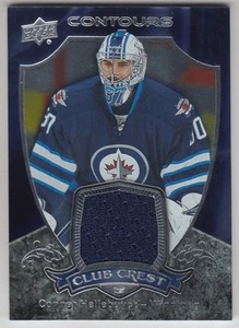 2015-16 Upper Deck Contours Club Crest Jerseys #CC7 Connor Hellebuyck C Jersey - Picture 1 of 2