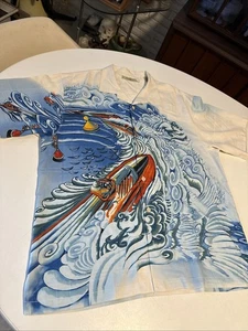 TOMMY BAHAMA HERREN AOP ISLAND RACER HAWAII ALOHA SEIDE CAMP ALOHA HEMD L - Bild 1 von 8