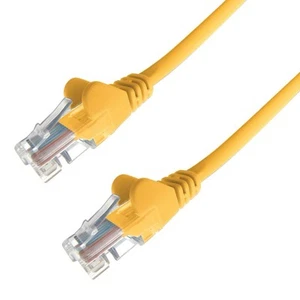 Group Gear 31-0020Y 2 m RJ45 UTP CAT 6 24AWG LS0H Stranded Flush Moulded Snagles - Afbeelding 1 van 2