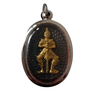Colgante Buda Tailandés Amuletos Gigante Thao 2019 Wat Suwan Nam Phi Iron Protect - Imagen 1 de 6