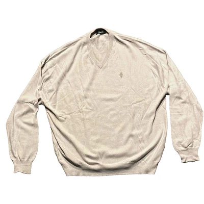 Peter Scott Kaschmirmischung Pull Over V-Ausschnitt leichter Pullover Herren Gr. 48 " - Bild 1 von 4